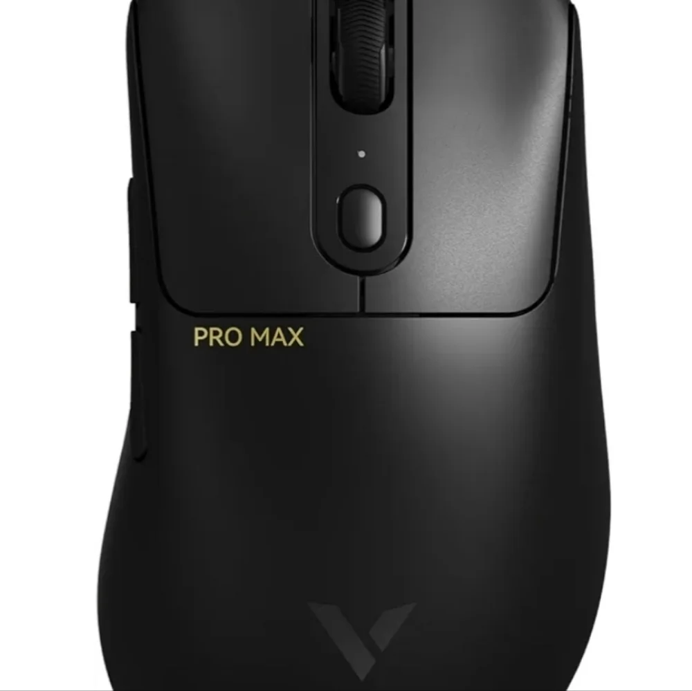 VT3proMax Black Ergonomic Mouse with Scroll Wheel and Branding